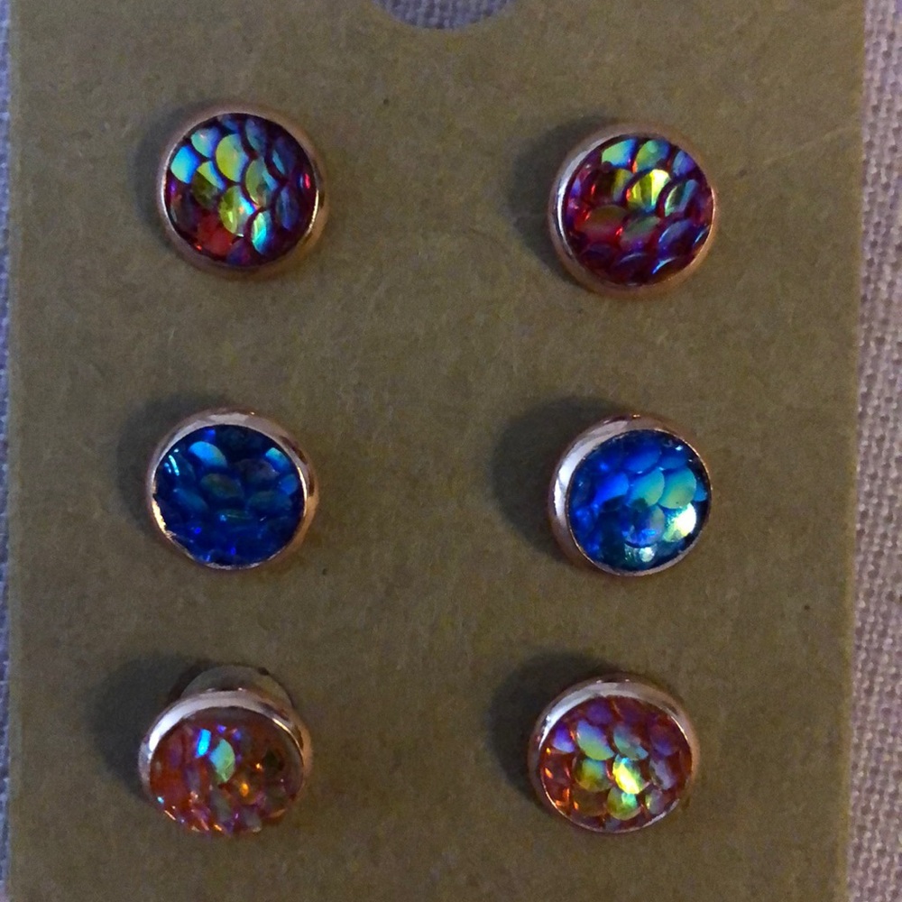Mermaid earrings